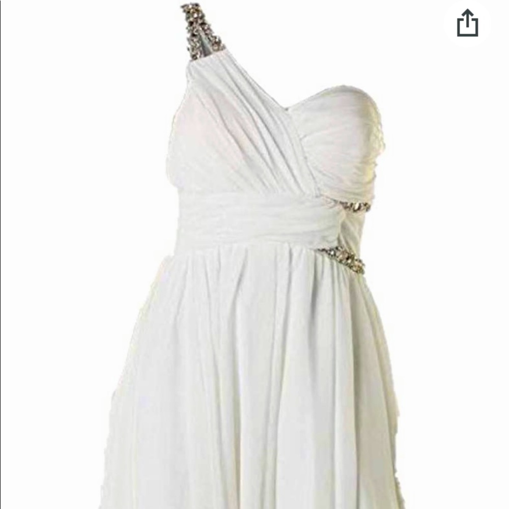 One Shoulder Prom Dress